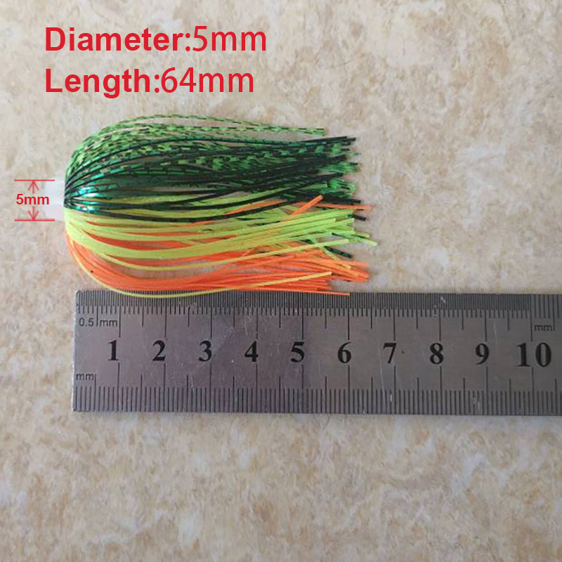 5 pcs/lot  88 Strands  64mm Si – обзор и цена Fishing Lure Buzzbait