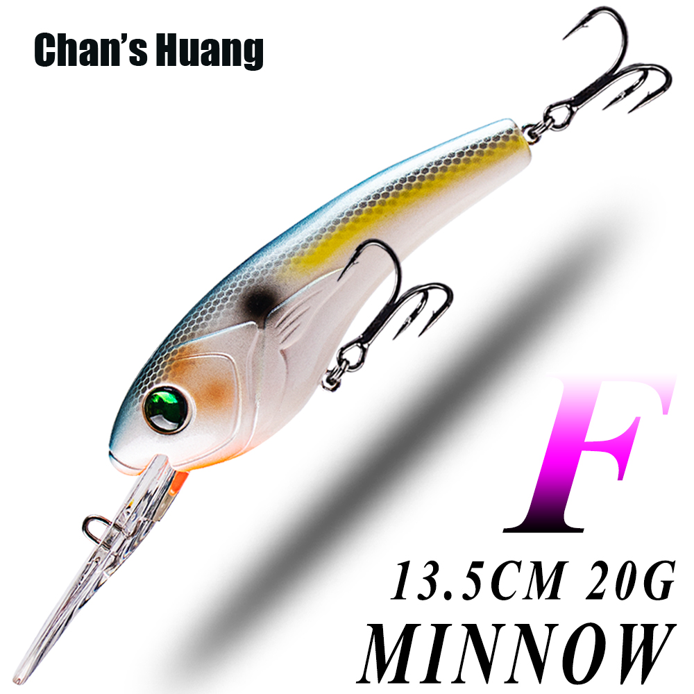 Chan's Huang 1PCS 13.5CM 20G F – обзор и цена Fishing Lure Jerkbait