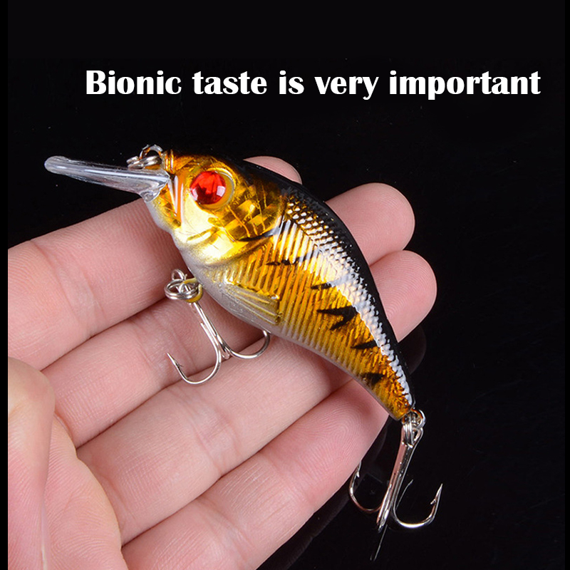 3D Eyes 7.5cm 10.2g Hard VIB L – обзор и цена Fishing Lure Crankbait