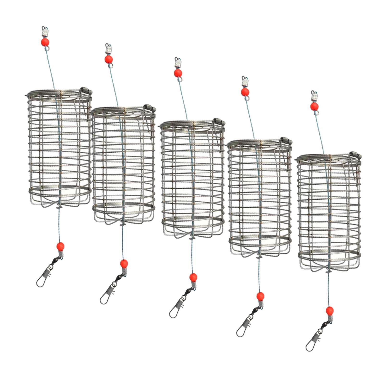 5x Solid Fishing Feeder Cage T – обзор и цена Fishing Lure Topwater