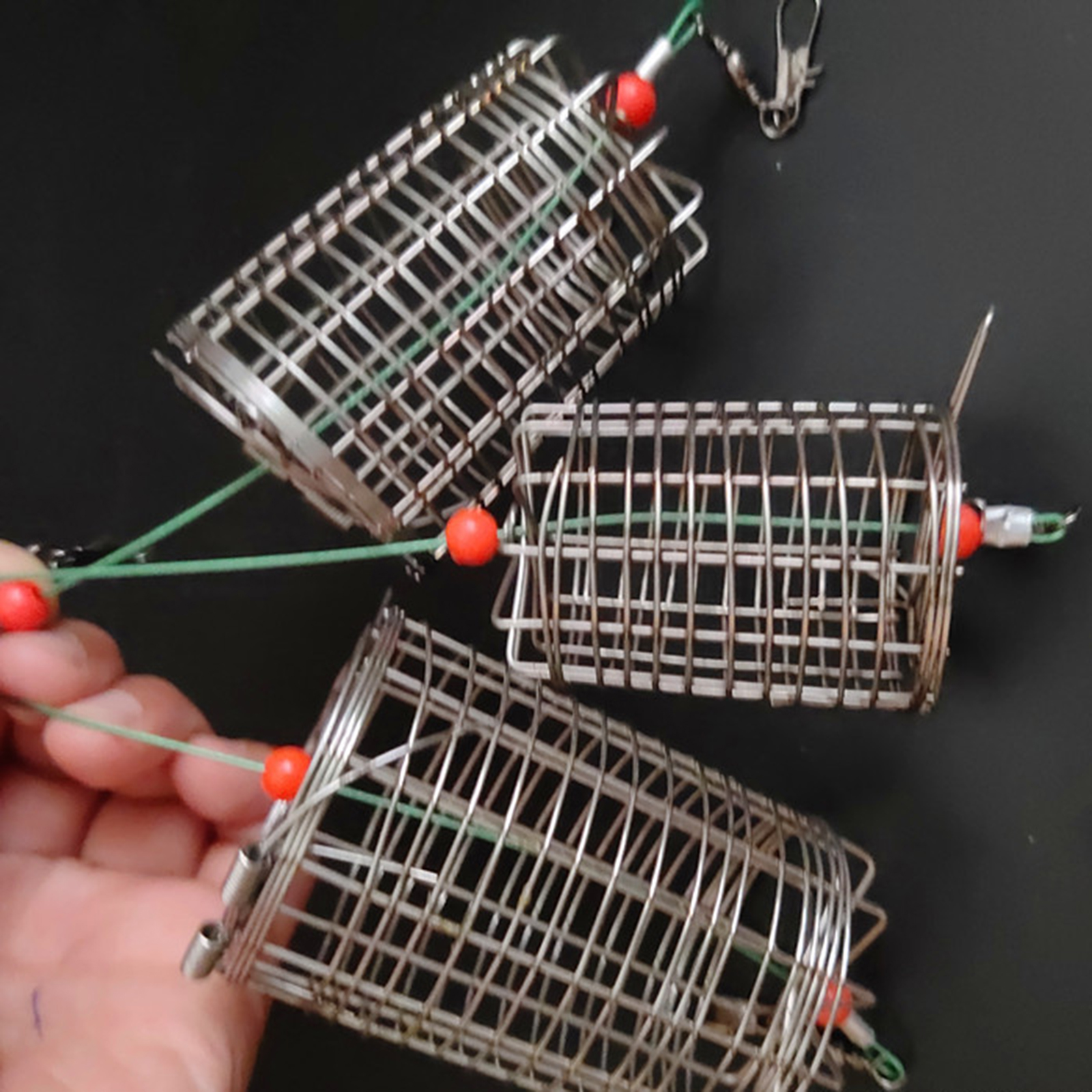 5x Solid Fishing Feeder Cage T – обзор и цена Fishing Lure Topwater