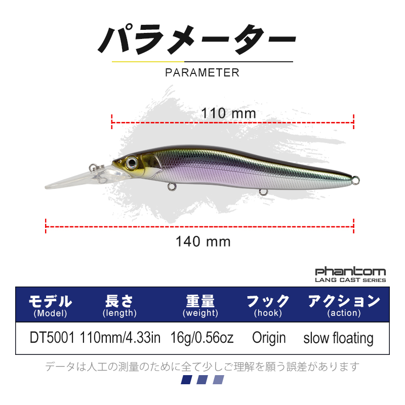 D1 Long Tongue Plate Minnow Fi – обзор и цена Fishing Lure Jerkbait