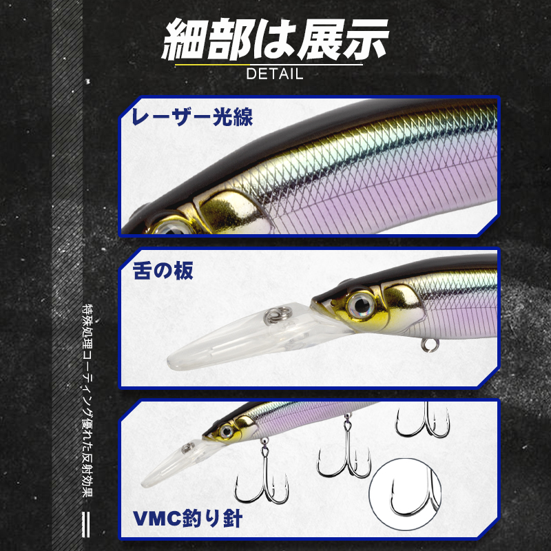 D1 Long Tongue Plate Minnow Fi – обзор и цена Fishing Lure Jerkbait