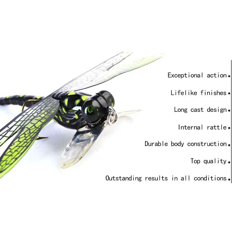 FTK 6g Topwater Dragonfly Dry  – обзор и цена Fishing Lure Popper
