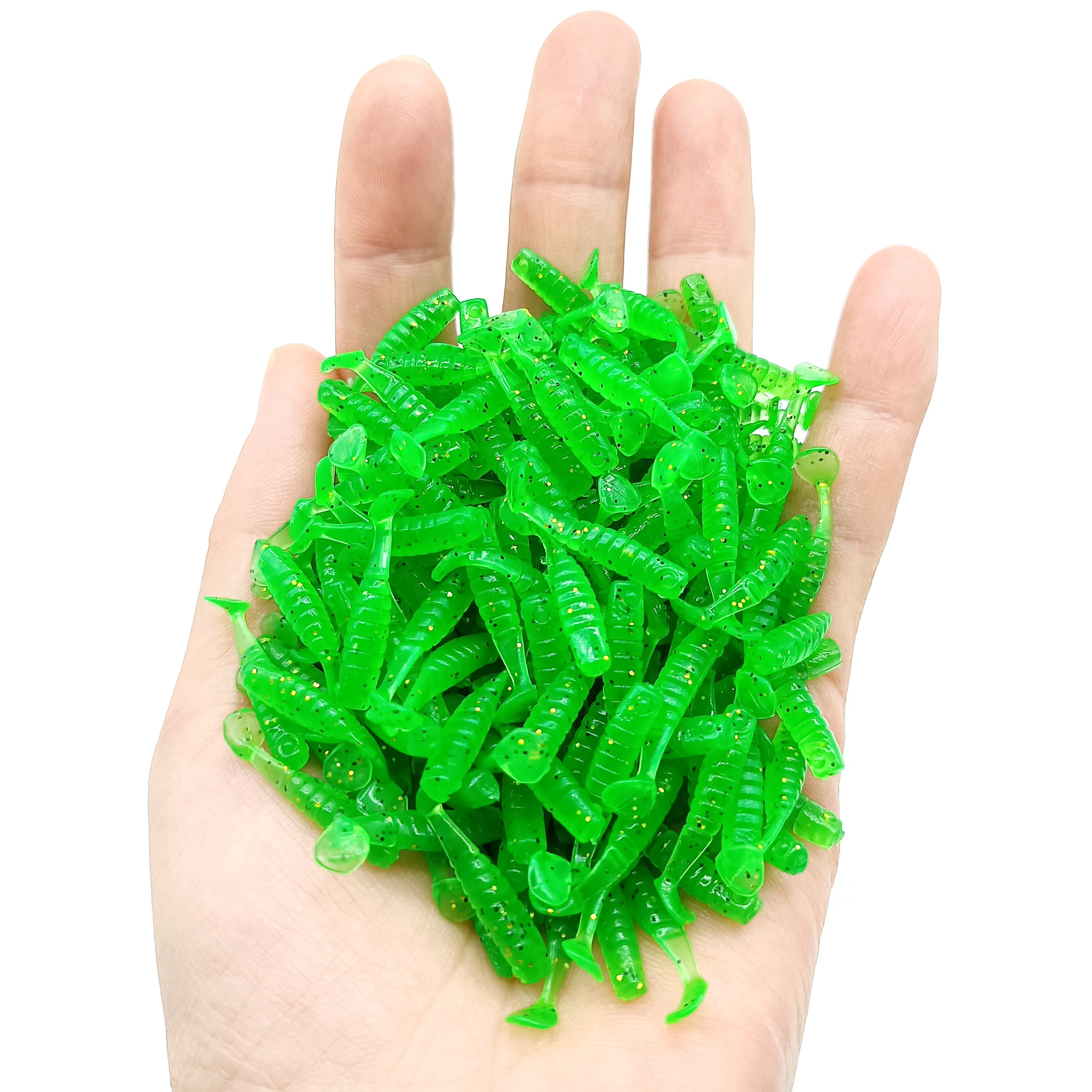 DUODUOYU 50PCS Mini T-tail Sof – обзор и цена Fishing Lure Soft Plastic