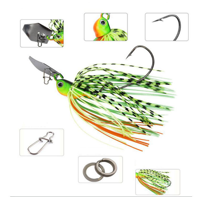 Chatter Bait 7g 9g 11g 14g 21g – обзор и цена Fishing Lure Spinnerbait