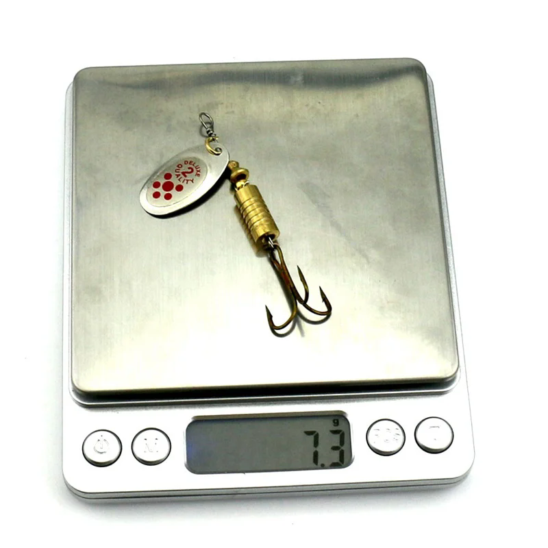 1PCS Metal Plating Spinner Bai – обзор и цена Fishing Lure Swimbait