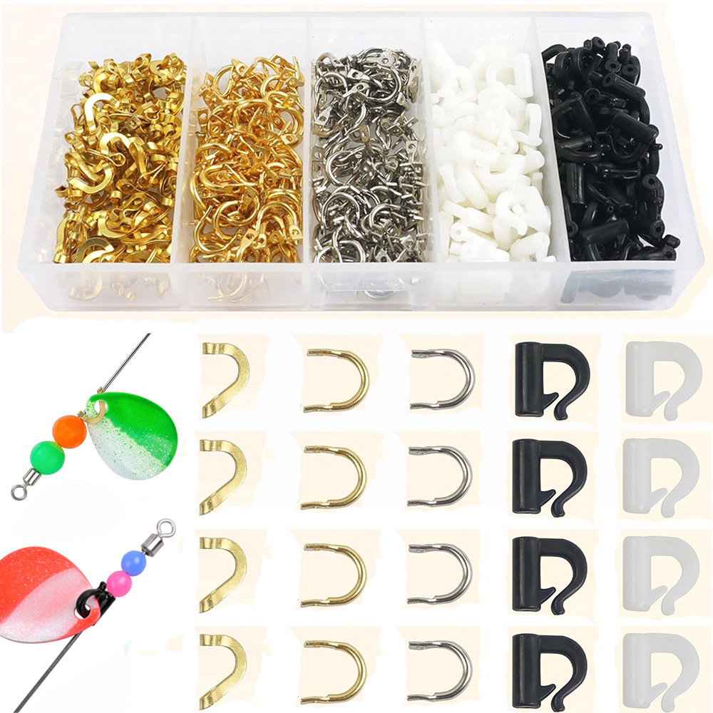 300Pcs Fishing Spinner Clevis  – обзор и цена Fishing Lure Kit