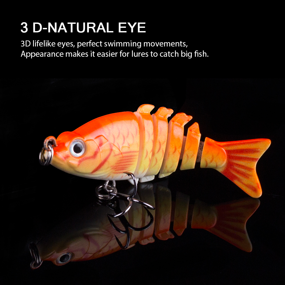 Mini Multi Jointed 6cm/4.7g Wo – обзор и цена Fishing Lure Popper