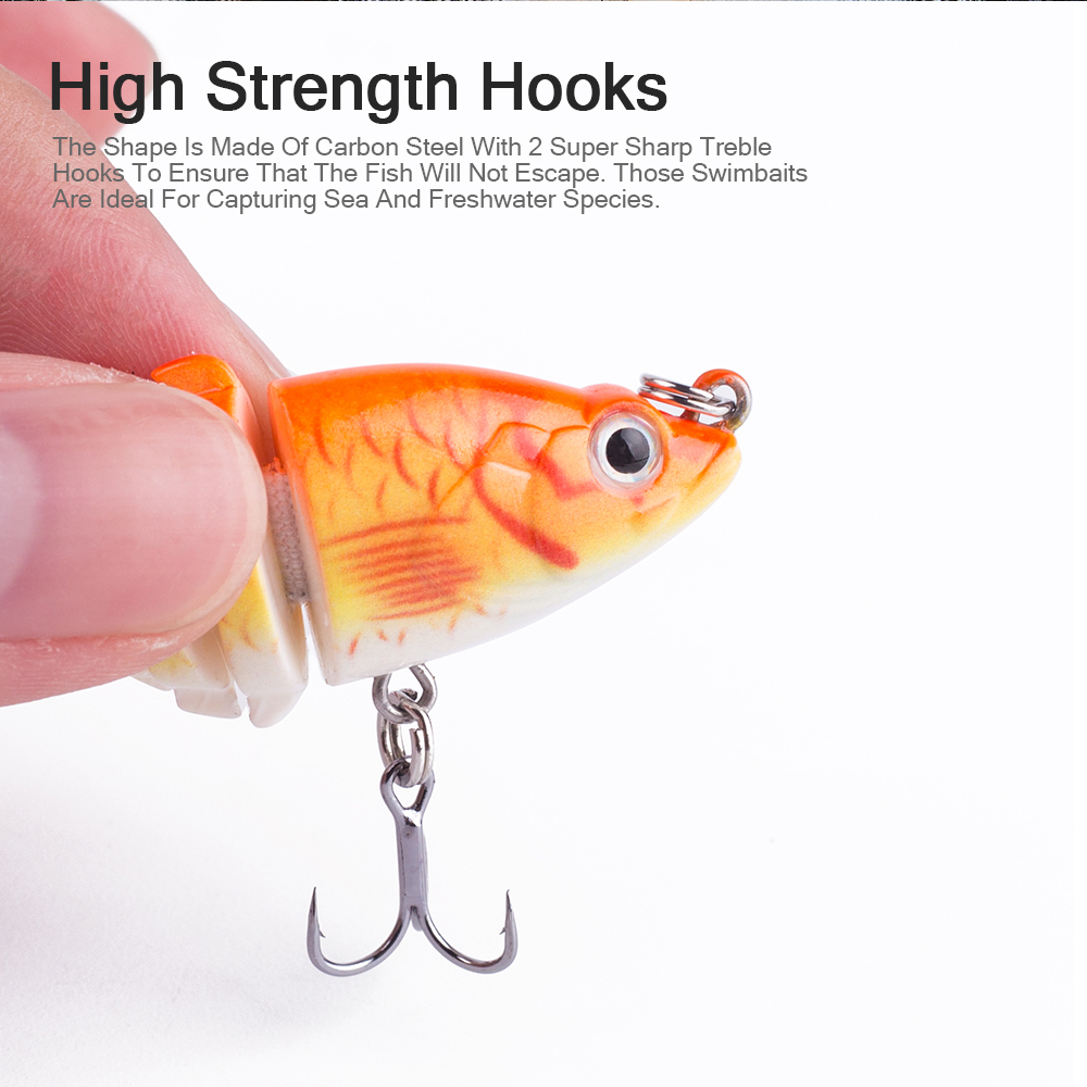 Mini Multi Jointed 6cm/4.7g Wo – обзор и цена Fishing Lure Popper
