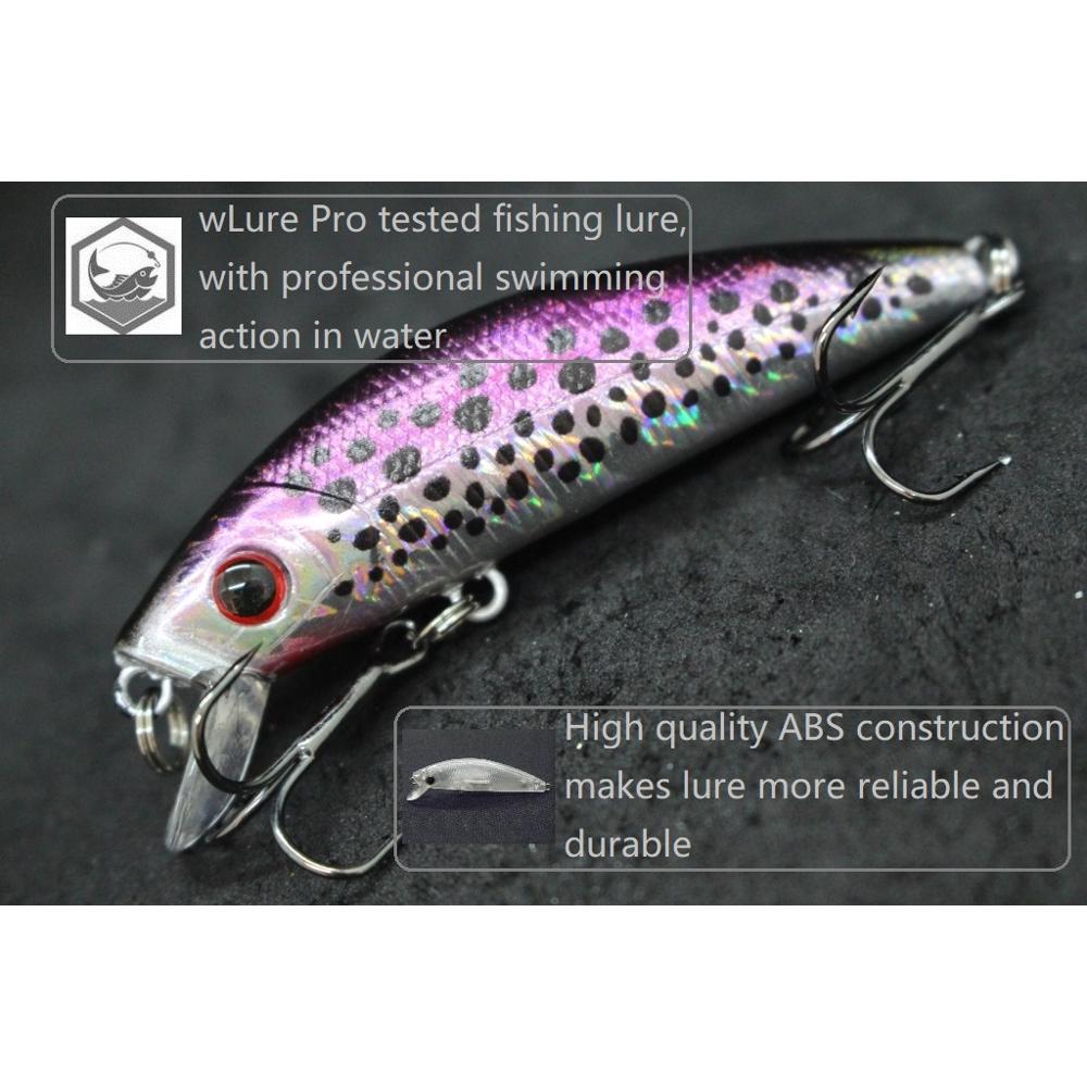 wLure Jerkbait Minnow Crankbai – обзор и цена Fishing Lure Jerkbait