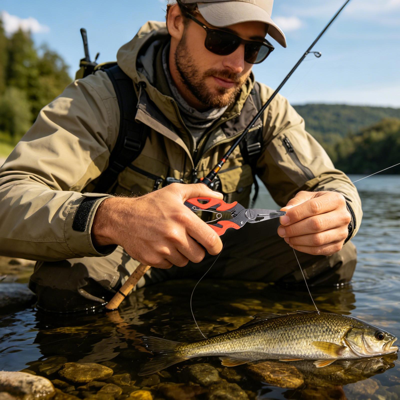 Pliers for Fishing Bent Nose A – обзор и цена Fishing Lure Accessories