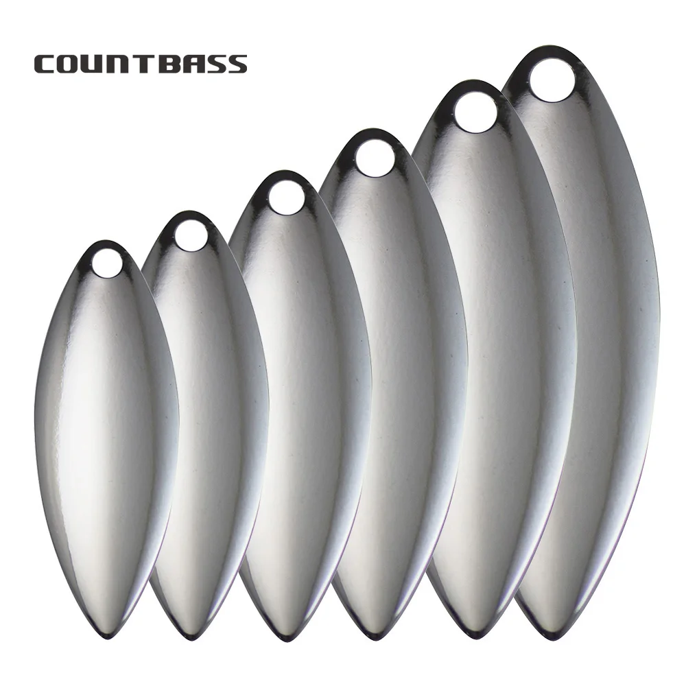 Countbass 50pcs Size 1-6 Nicke – обзор и цена Fishing Lure Spinner