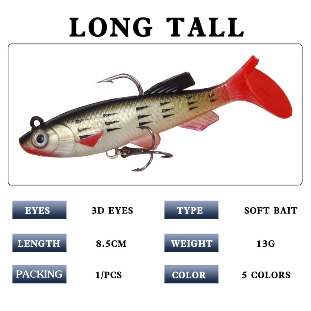 1pcs 5pcs  8.5cm 13g Soft Bait – обзор и цена Fishing Lure Popper