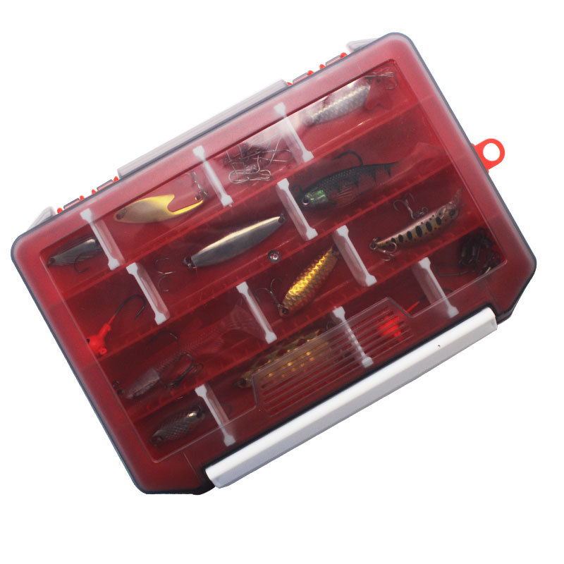 Six color single-layer inserte – обзор и цена Fishing Lure Box