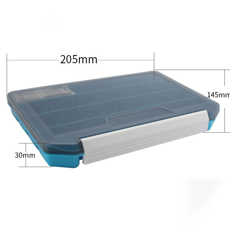 Six color single-layer inserte – обзор и цена Fishing Lure Box