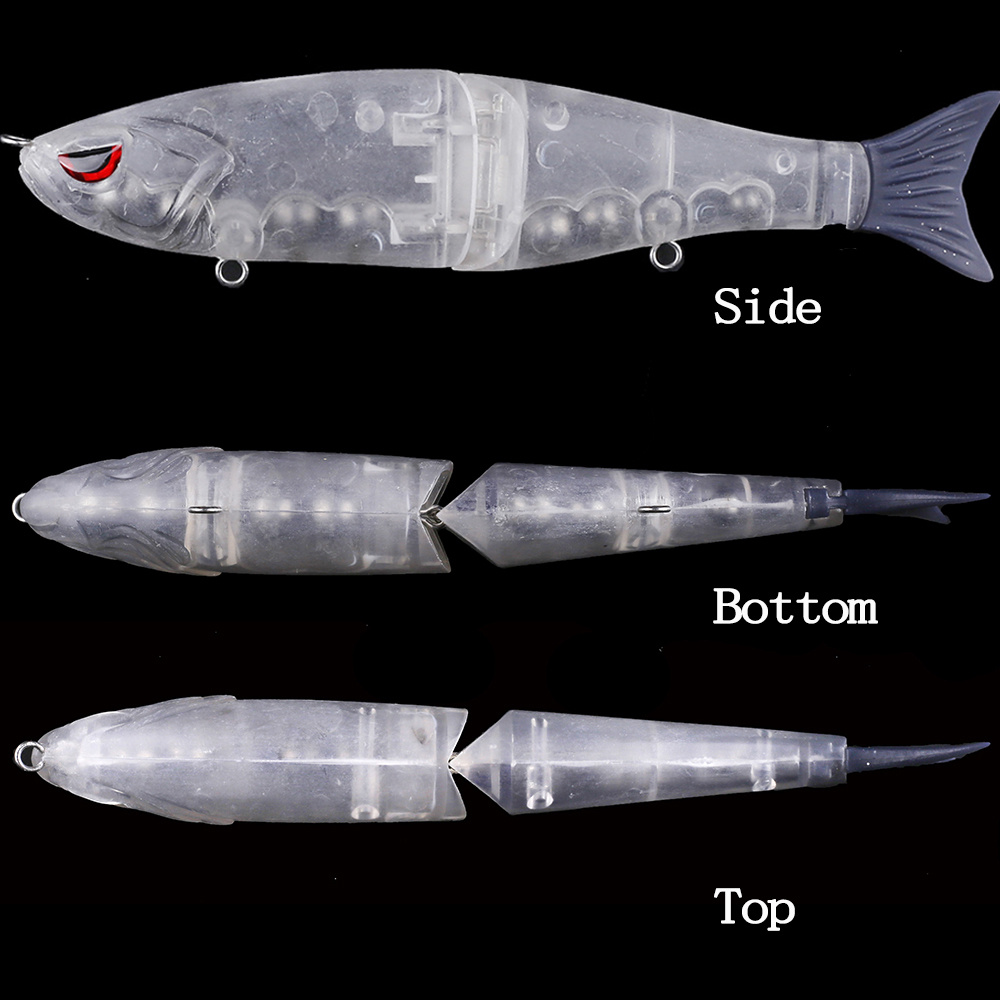 Chan’sHuang 5PCS Unpainted Bla – обзор и цена Fishing Lure Popper