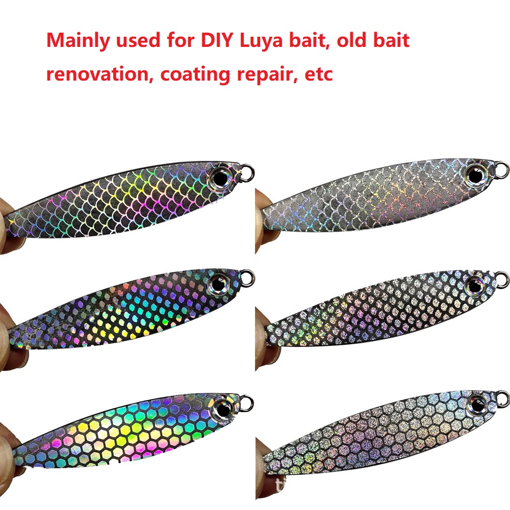 6pcs/lot DIY Clear Laser Fish  – обзор и цена Fishing Lure Kit