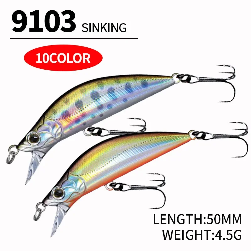 50mm 4.5g Micro Minnow Fishing – обзор и цена Fishing Lure Jerkbait