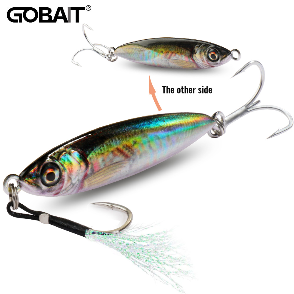 GOBAIT Metal Jig Lure 20g 30g  – обзор и цена Fishing Lure Spinnerbait