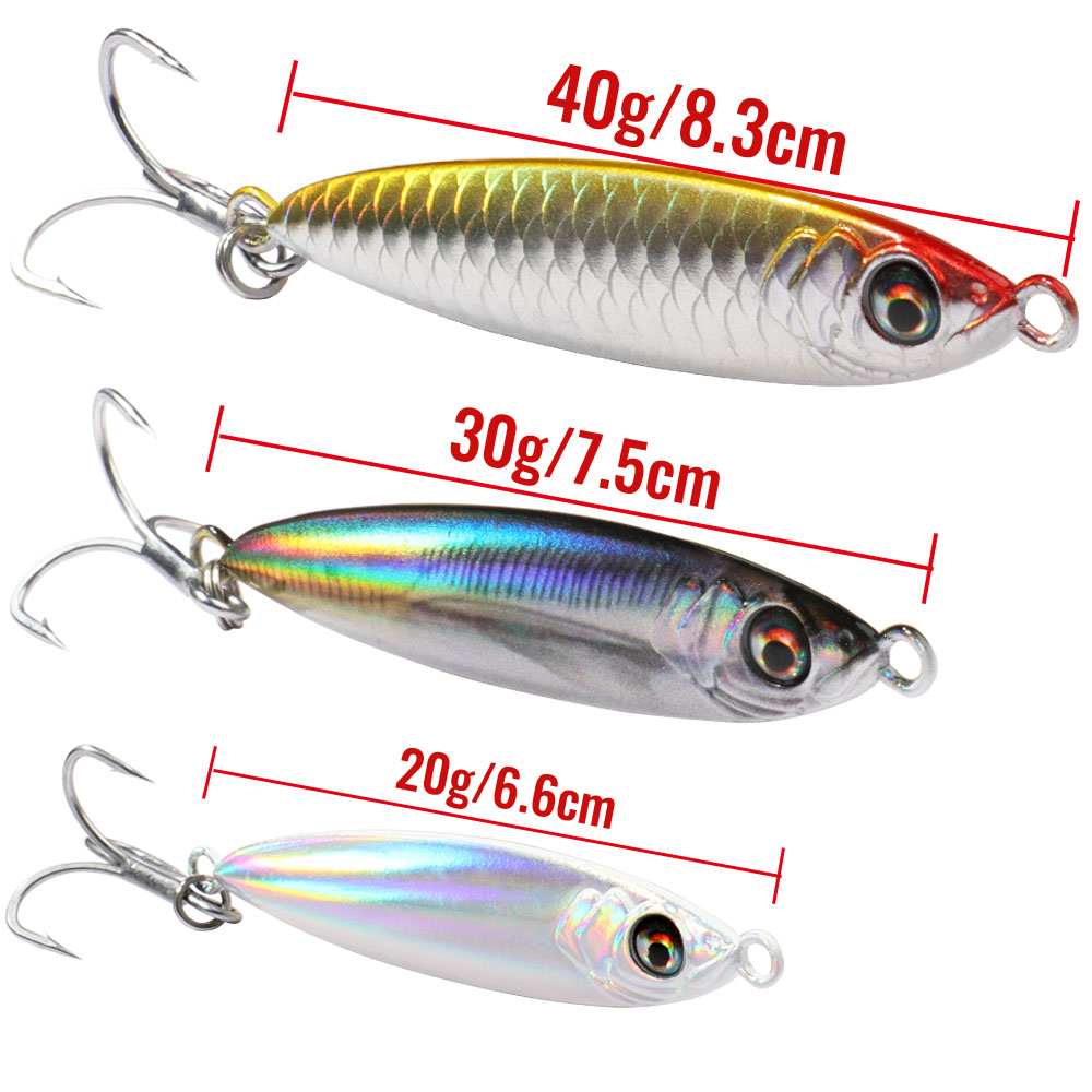 GOBAIT Metal Jig Lure 20g 30g  – обзор и цена Fishing Lure Spinnerbait
