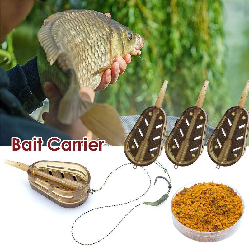 5Pcs Embed Feeder for Fishing  – обзор и цена Fishing Lure Kit