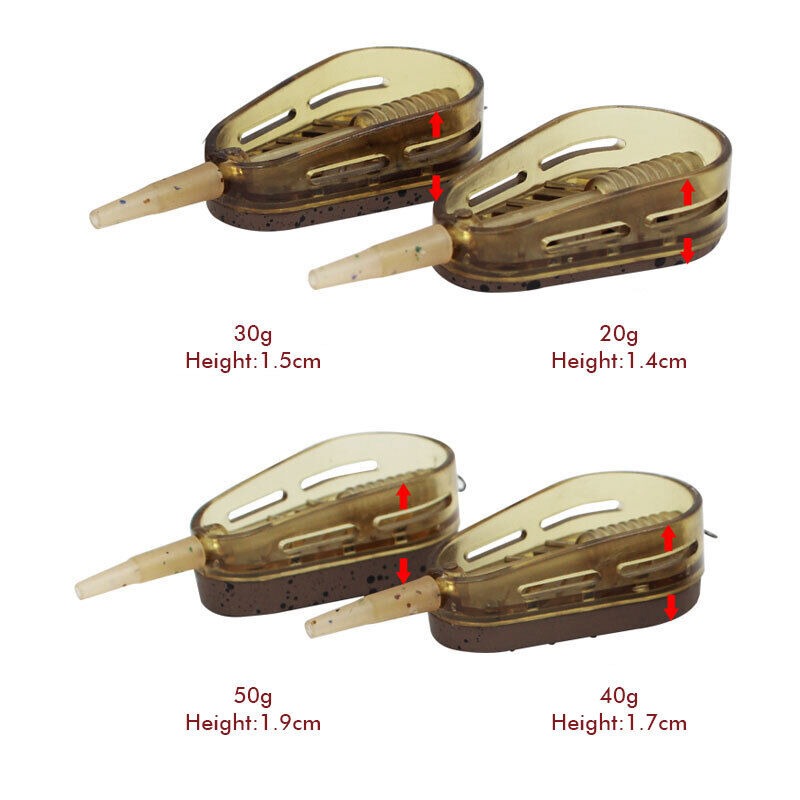 5Pcs Embed Feeder for Fishing  – обзор и цена Fishing Lure Kit