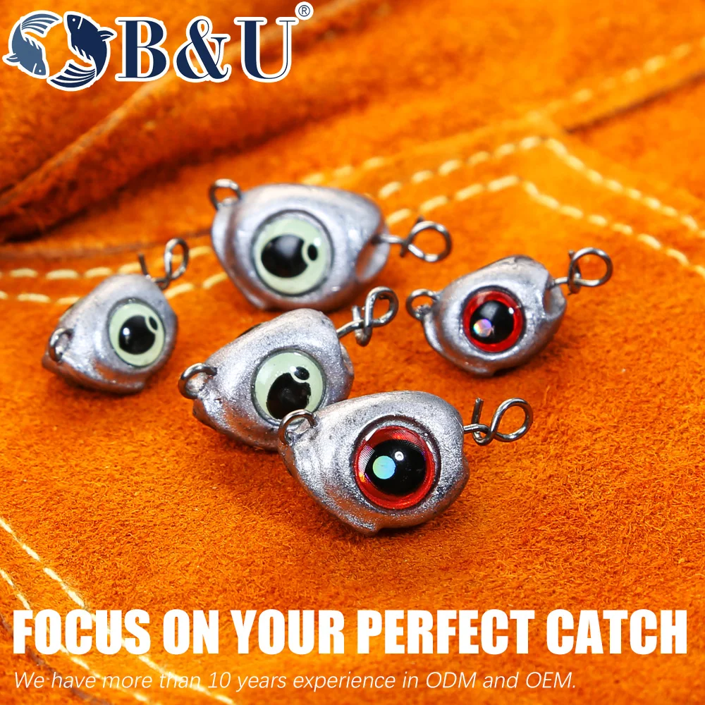 B&U Swing Jig head cheburashka – обзор и цена Fishing Lure Accessories