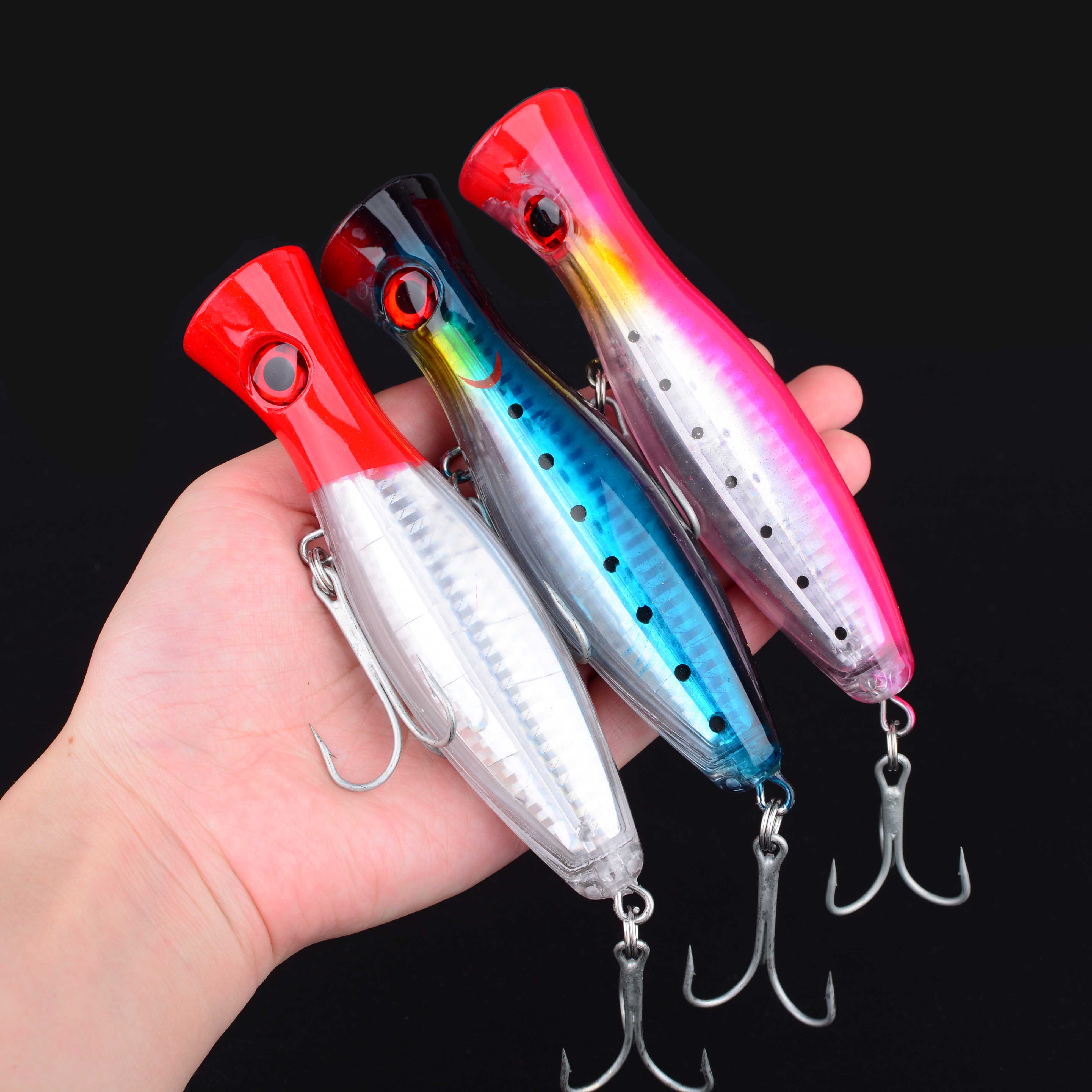 1pc 13CM 42g Big Popper Floati – обзор и цена Fishing Lure Popper